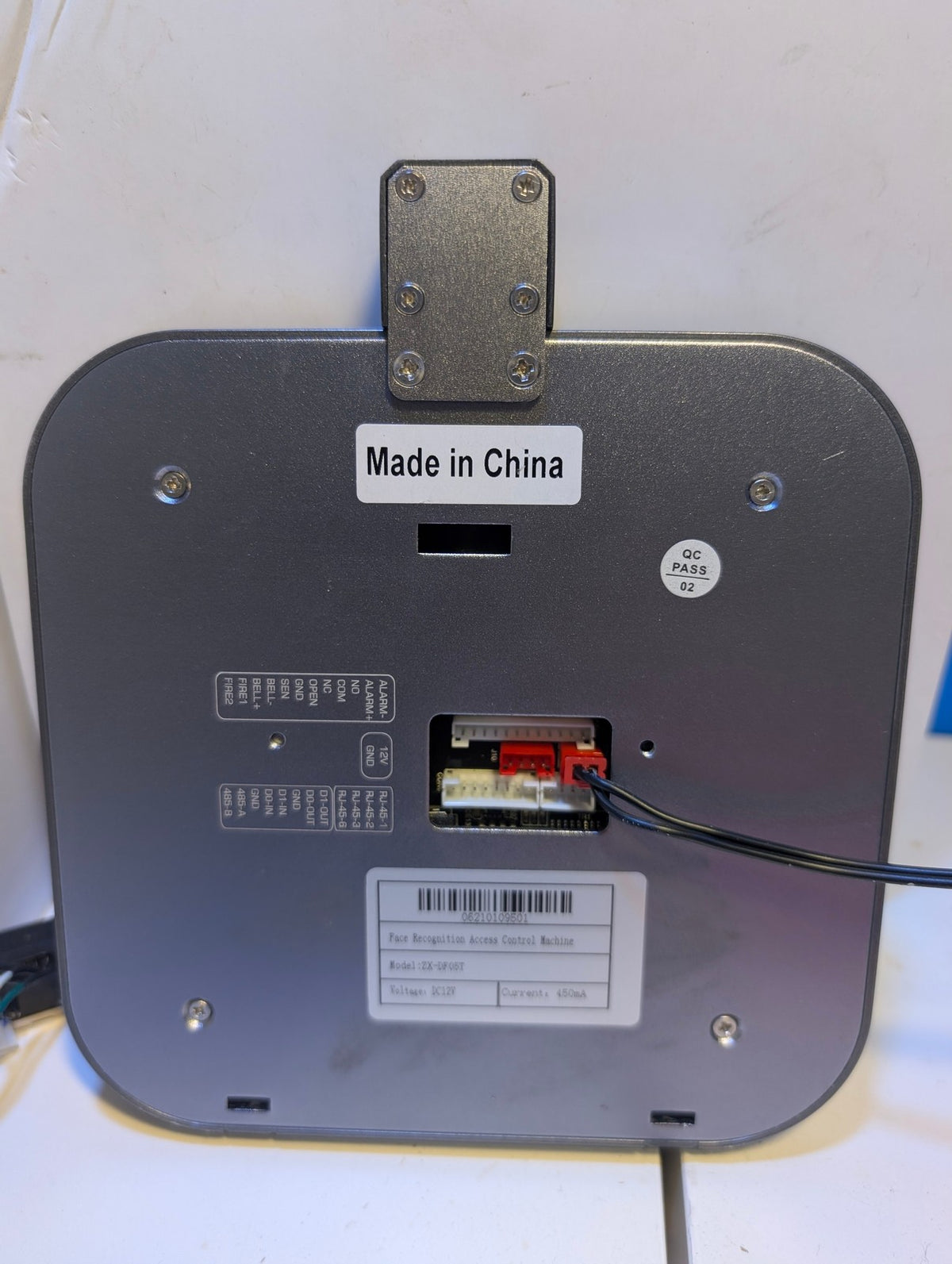 🎸  Savance ZX-DF05T AI Face Recognition Access Control Terminal w/ Alarm Bell