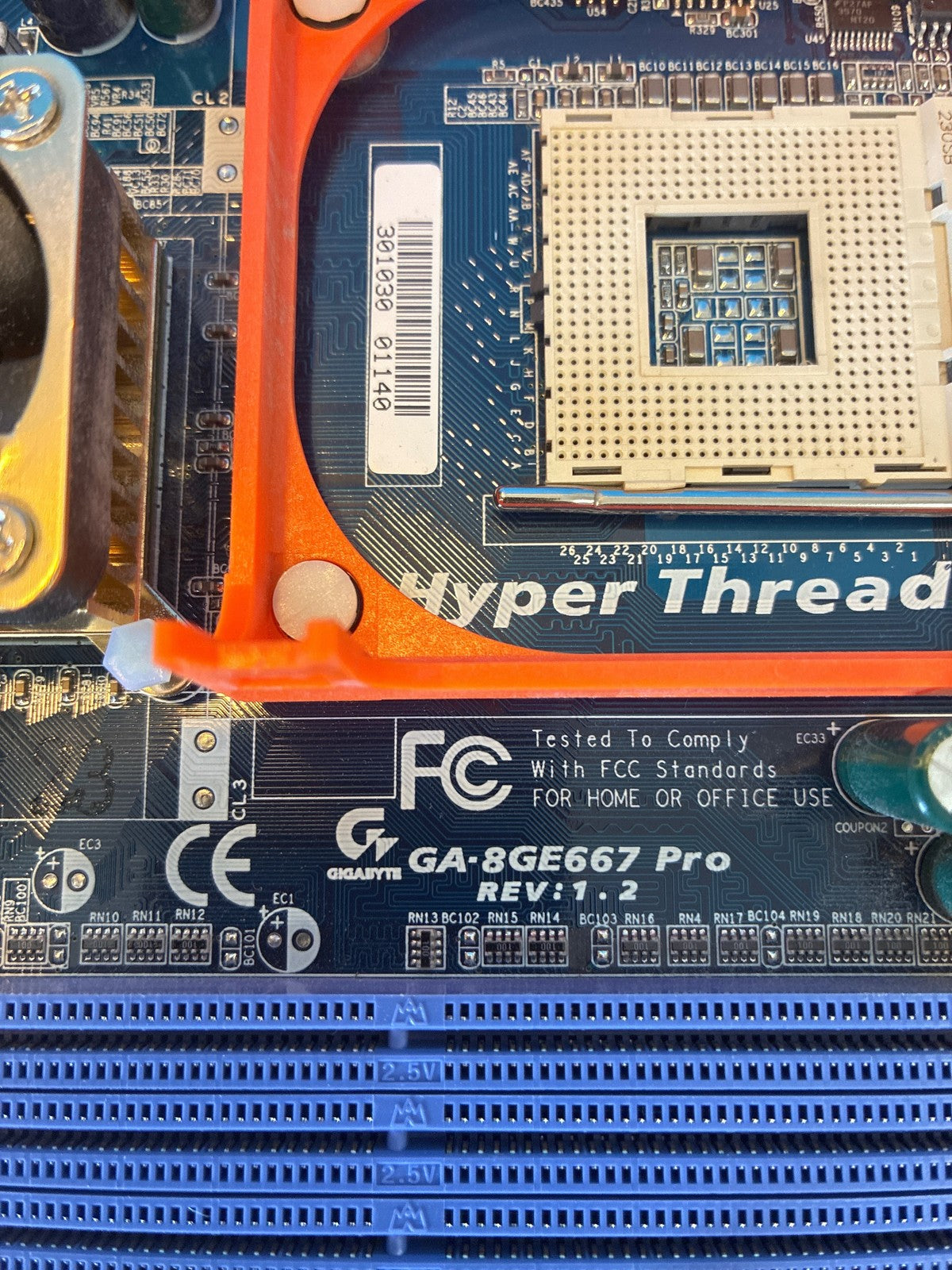 🔥 Gigabyte GA-8GE667 Pro Rev 1.2 Socket 478 ATX Motherboard Intel