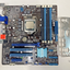 🔥ASUS P8B75-M/CSM Motherboard LGA1155 w i3-3220 sr0rg and shield +