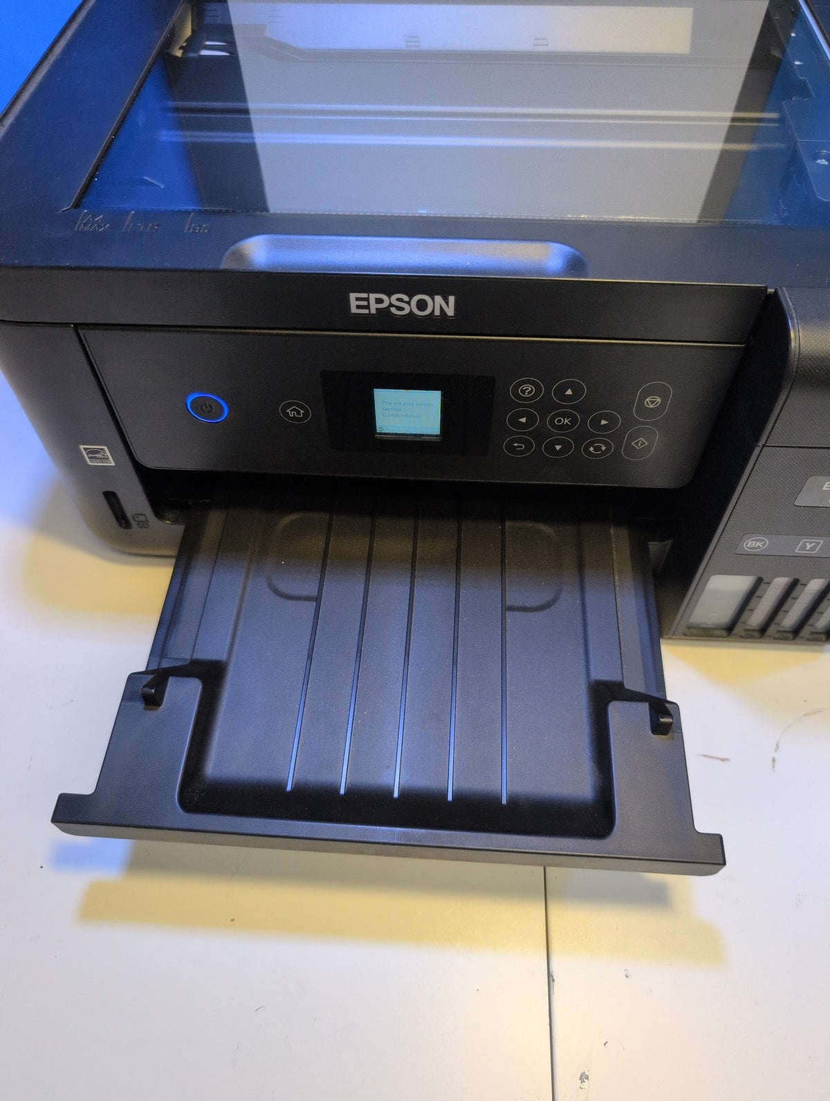 🎸 AS IS Epson EcoTank ET-2750 Wireless All-in-One Inkjet Printer, Ink Pad Error