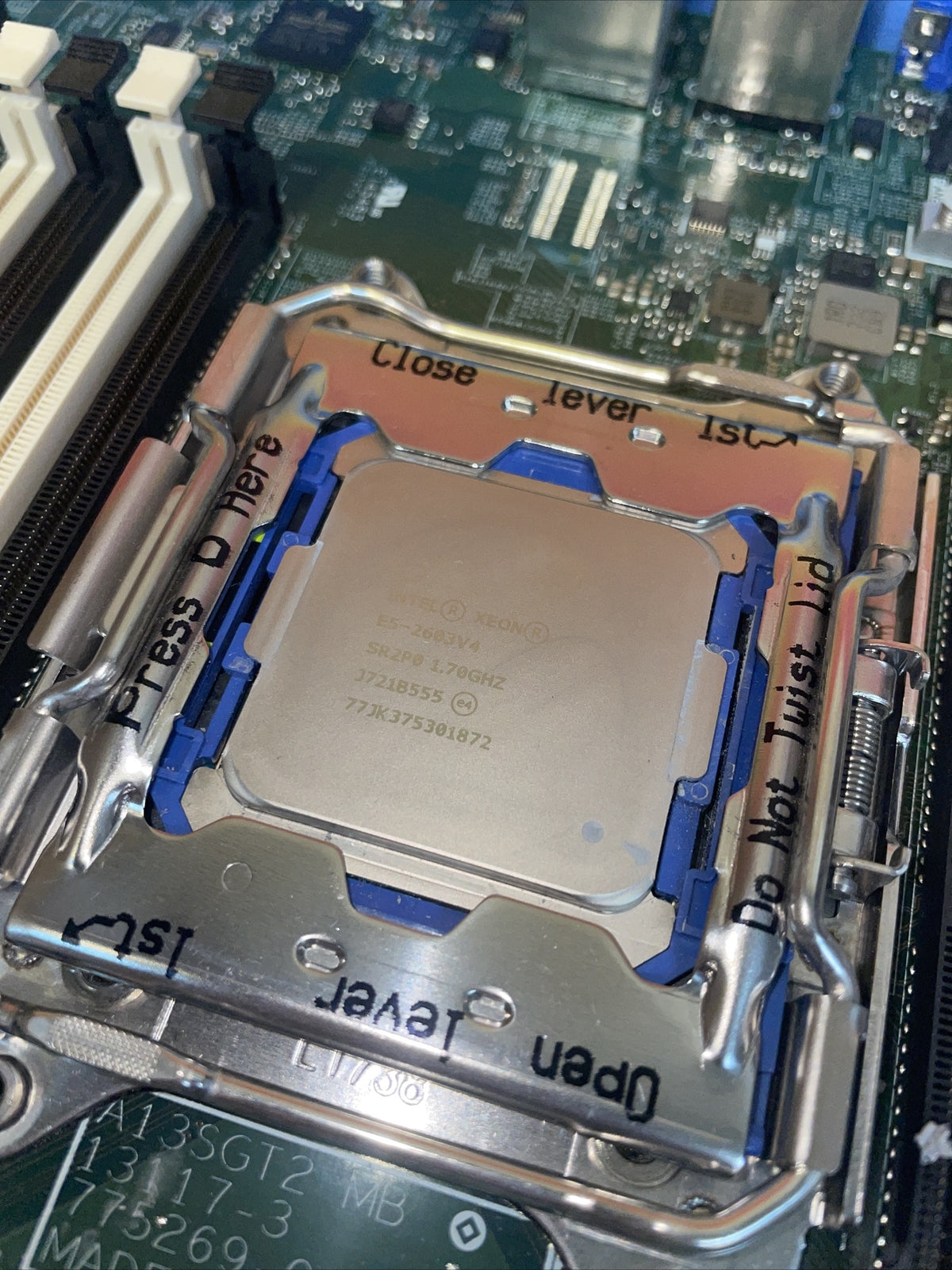 HP ML110 G9 Gen9 FCLGA2011 Motherboard 791704-001  + E5-2603V4 +16GB Ram + heatS