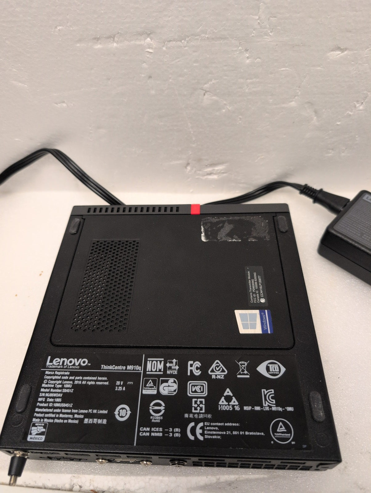 🎸 Lenovo ThinkCentre M910q Tiny PC i7-7700T vPro 8GB DDR4 256GB NVMe Win11