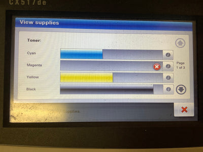 71B1XKO TONER CARTRIDGE COMPATIBLE FOR LEXMARK 7527/ CX517de printer