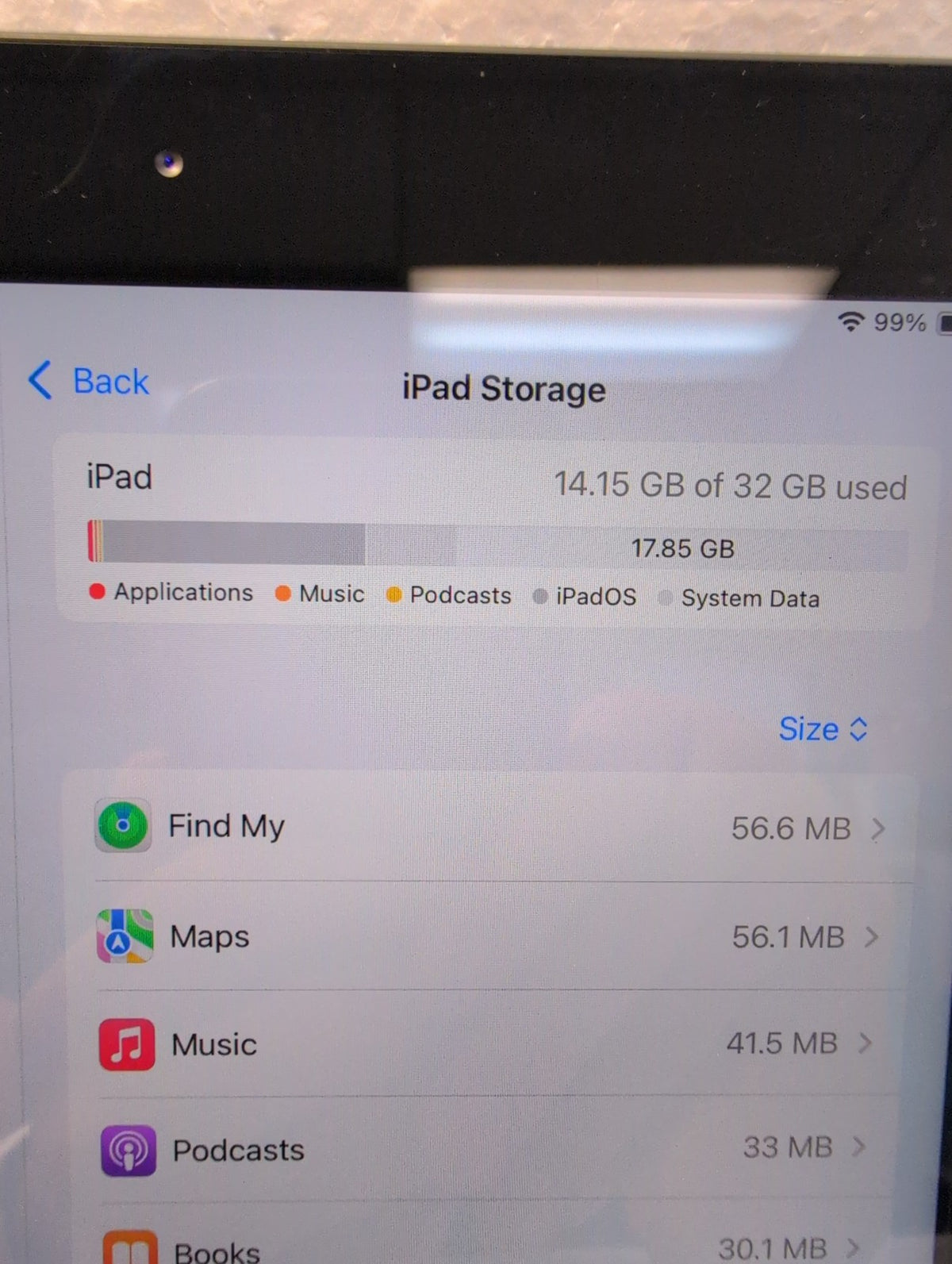 🎸 Apple iPad 7th Generation A2197 32GB Space Gray Wi-Fi Tablet MW742VC/A