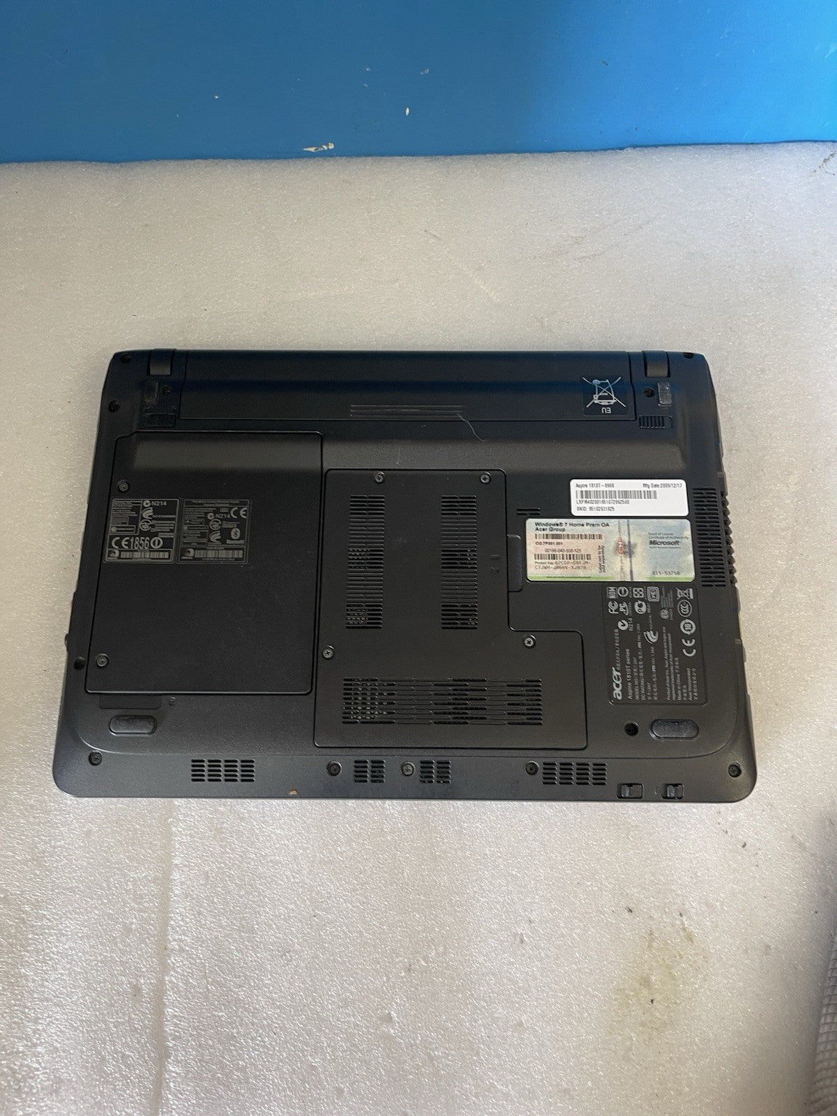 🔥 ACER ASPIRE 11.6" LED TIMELINE 1810T-8968 U7300/3GB/750GB/Windows XP Pro SP3