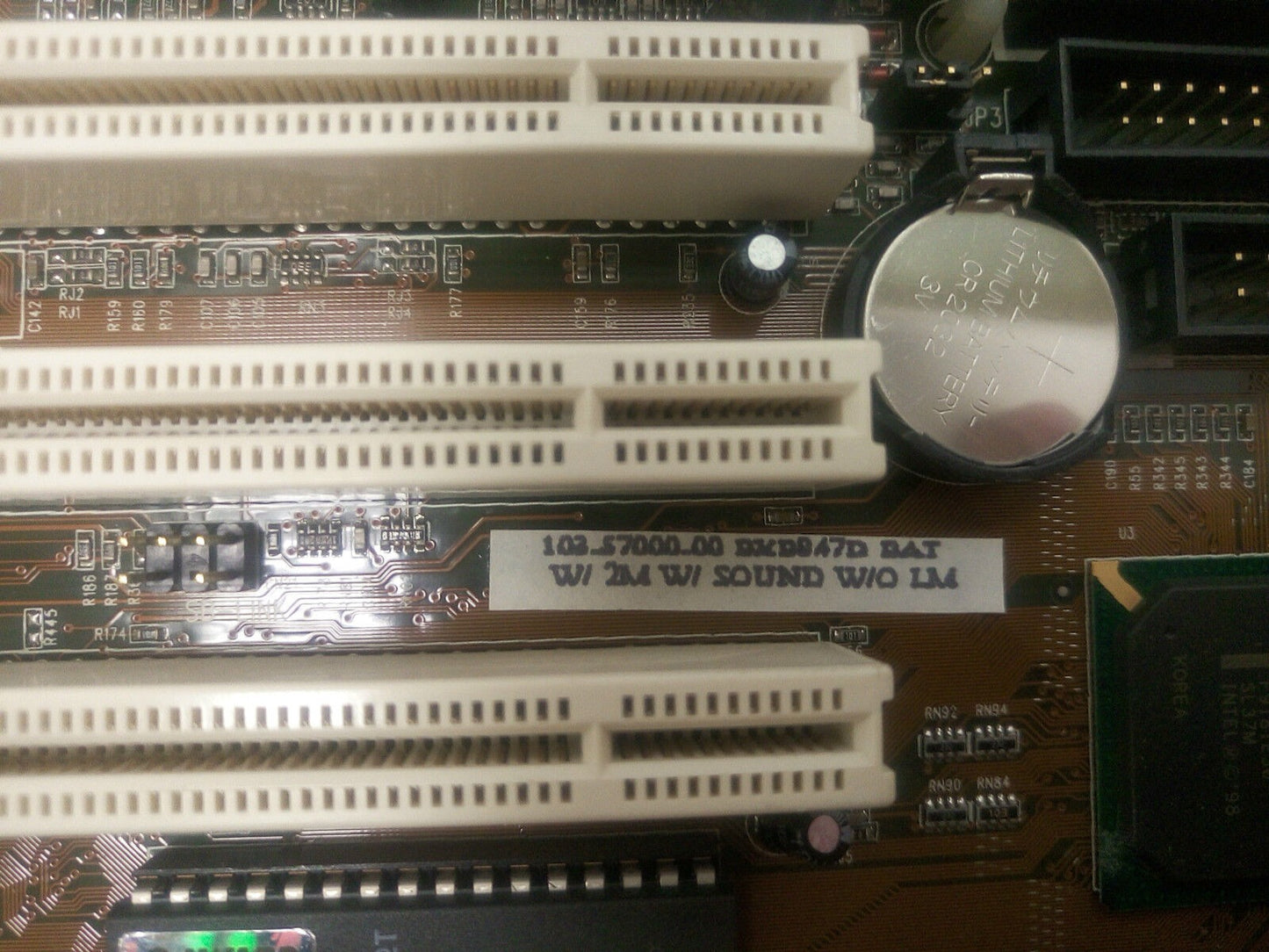 BXB8470D 103-57000-00 MAINBOARD motherboard W/P450 CPU