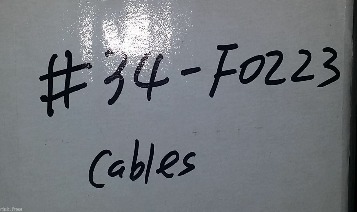 Lot of 4 Molex SFP to SFP Fibre Optic Interconnect Cables p/n 73929-0036