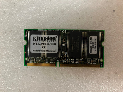 ~ Kingston 256MB SDRAM DDR1 KTA-PBG4/256 SO-DIMM For Apple PowerBook G4
