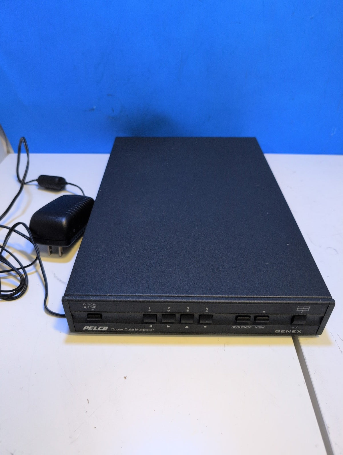 🎸 Pelco MX4004CD Duplex Color Multiplexer 4-Channel CCTV Security GENEX