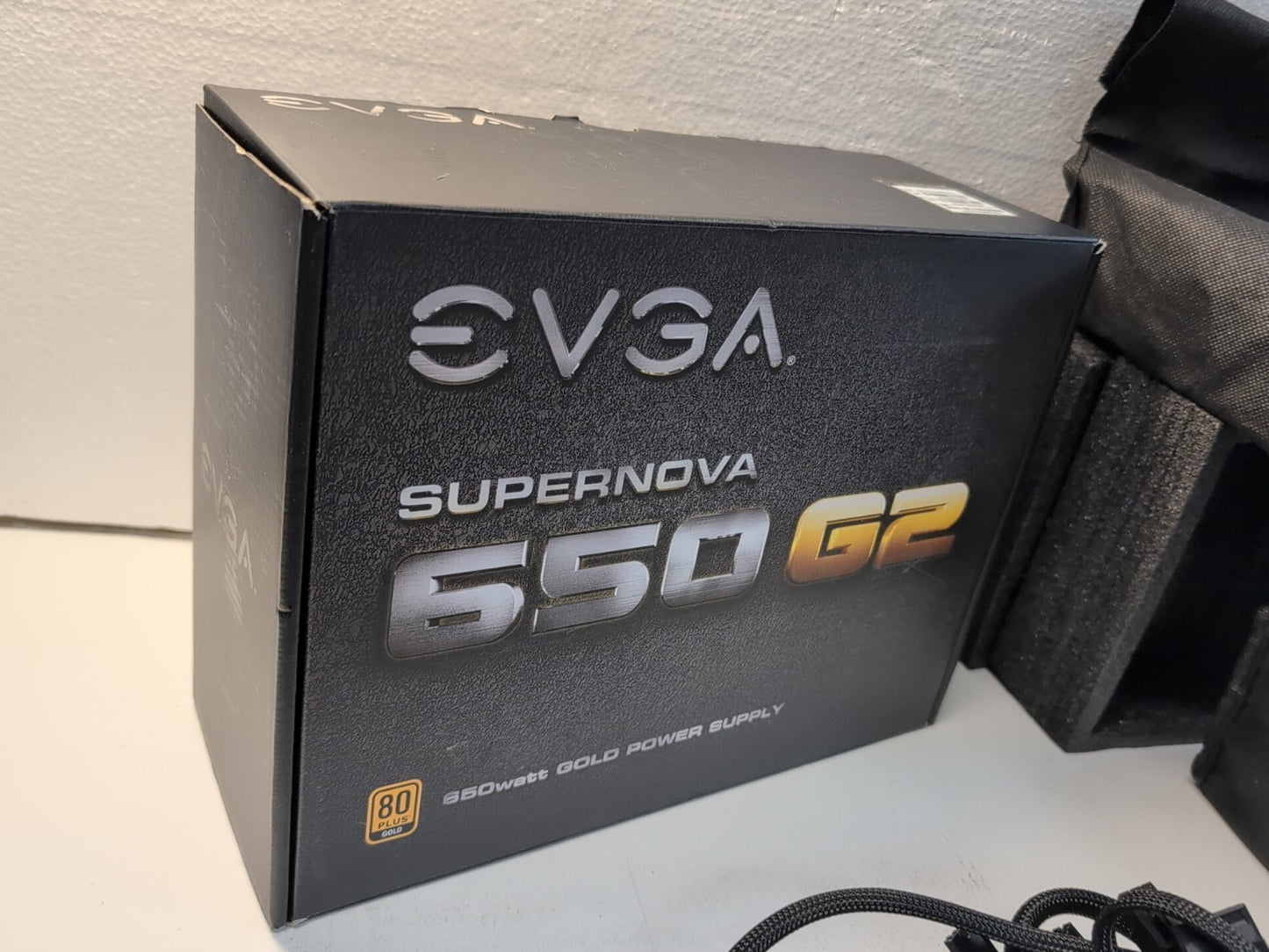 🔥 EVGA SuperNOVA 650 G2 650W 80+ Gold ATX Power Supply With All Cables & Box -