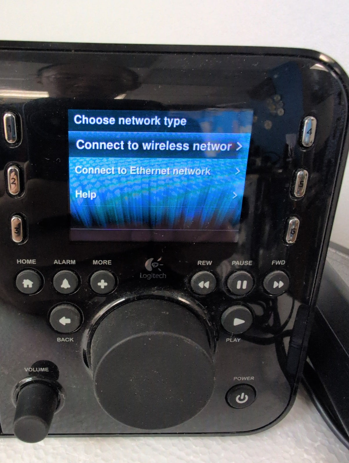 🎸 Logitech Squeezebox Radio X-R0001 Wi-Fi Internet Radio Color LCD Black