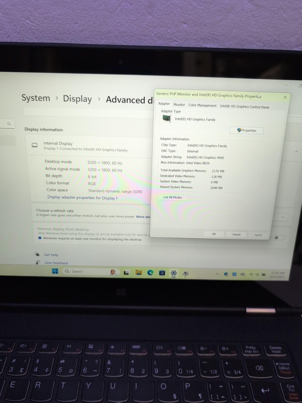 Lenovo Yoga 2 PRO 13.3" Touch FHD Laptop i5-4200U 1.60GHZ/ 8GB/256GB SSD/Win11 -
