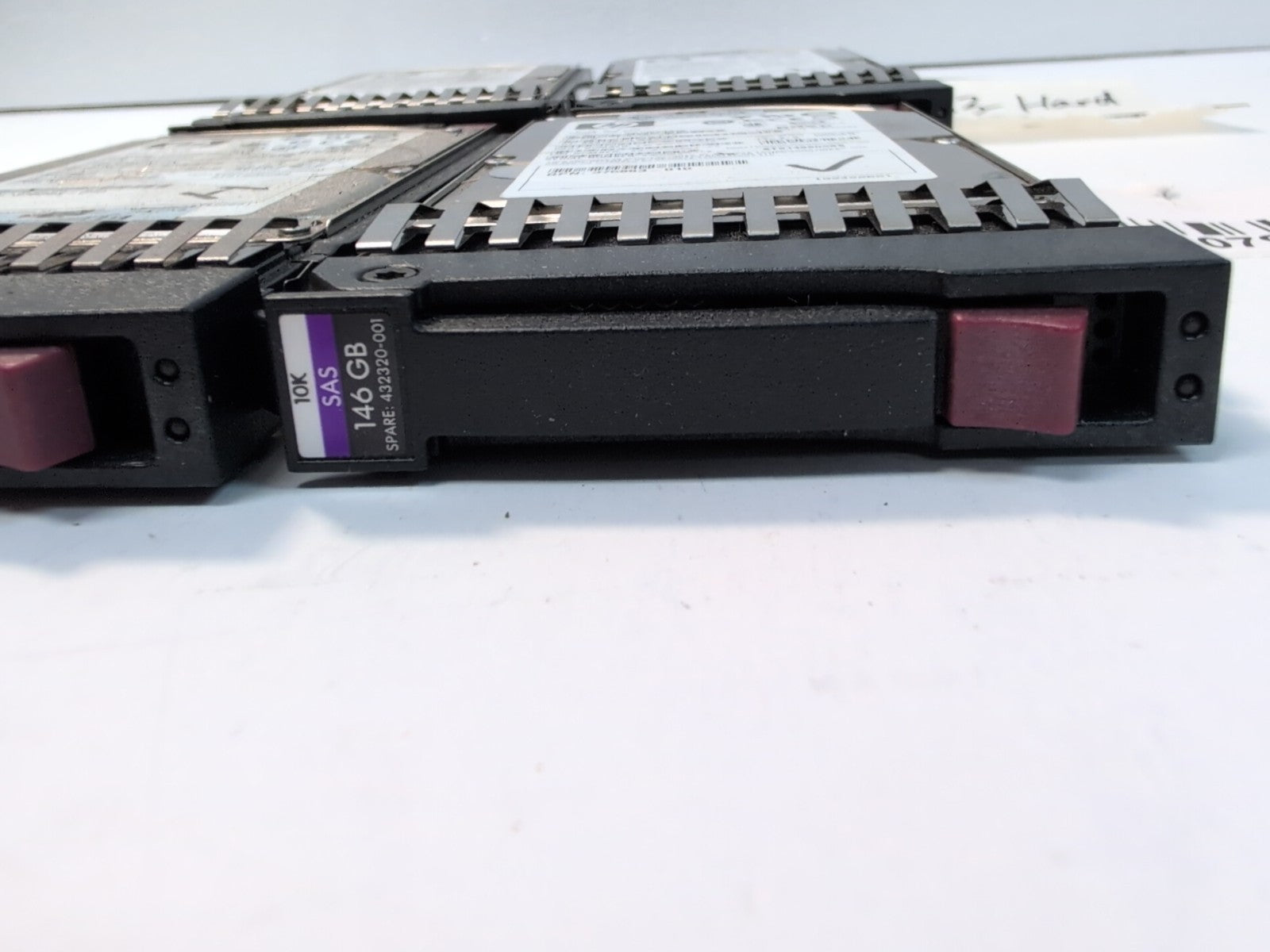 4x HP 432320-001 430165-003  2.5" 146GB 10K RPM SAS Hard Drive With Caddy -