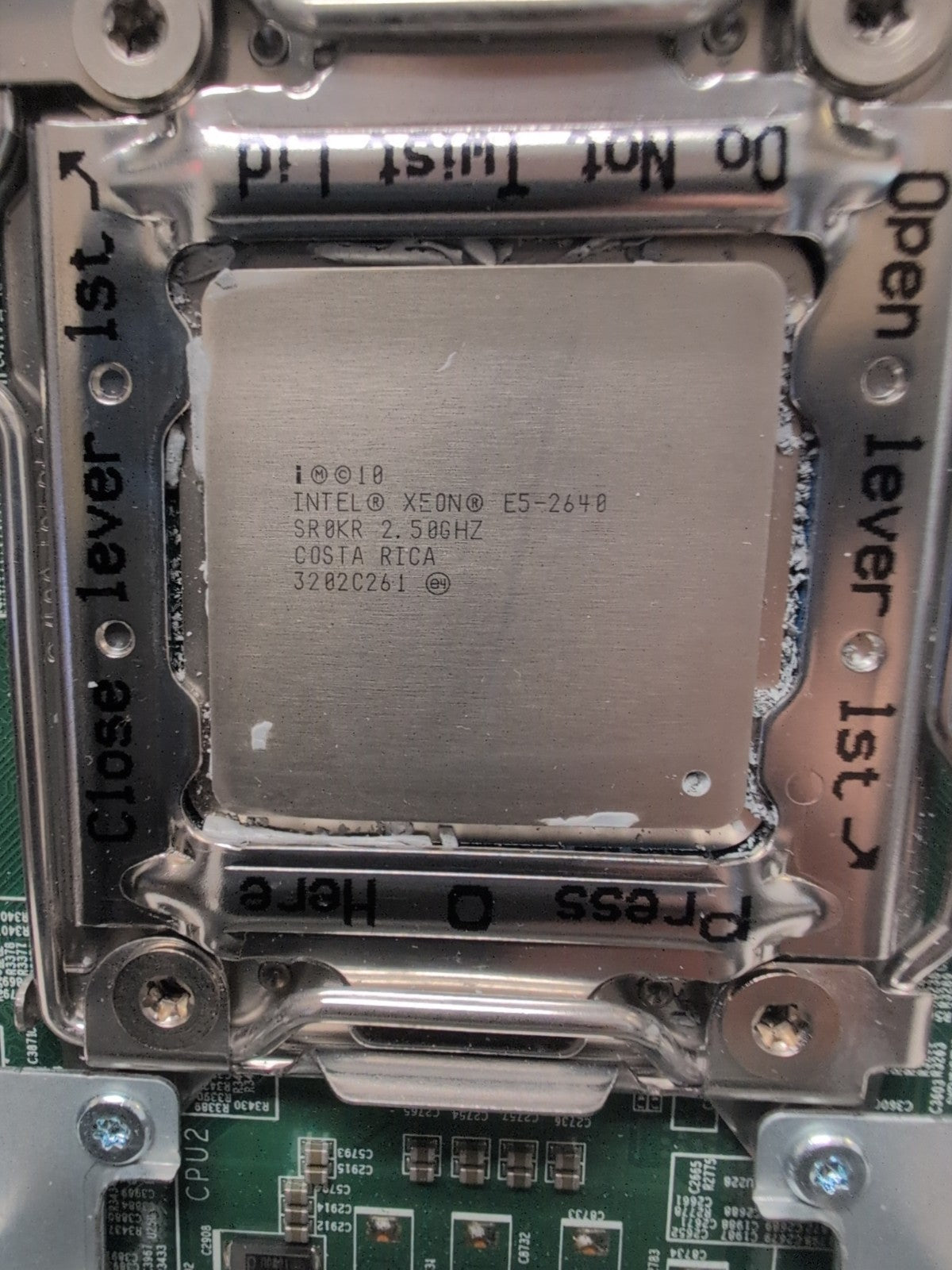 🔥 HP Proliant DL360p Gen8 Server Motherboard 667865-001 With 2x E5-2640 Tested-