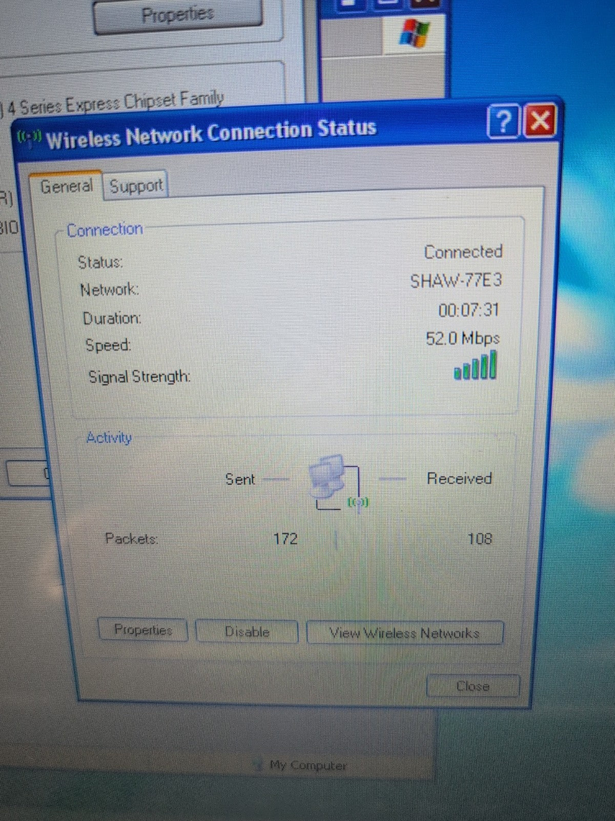 🔥 HP Laptop G71 17. 3" Laptop T4300 2.10GHz/4GB RAM/250GB HDD/WINXP  -