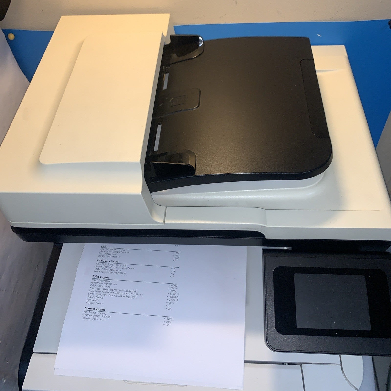 HP Laserjet Pro 400 color MFP M475dn Printer CE863A (68K page count)