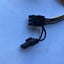 🔥 6-Pin PCIe to Dual 6+2-Pin GPU Power Splitter Y-Cable Black Yellow