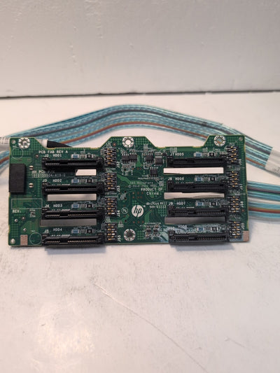🔥  Genuine HP Proliant DL380p  G8 SAS Drive Backplane 643705-001 w/ Cable -