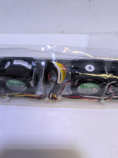 NEW 6x NIDEC 6YD8V TA150DC DC12V 0.29A 4CM 3-Pin Server Cooling Fan With Rack -