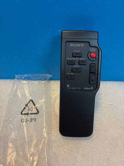 🔥 Sony RMT-713 Video 8 VTR Camcorder Remote Control Black