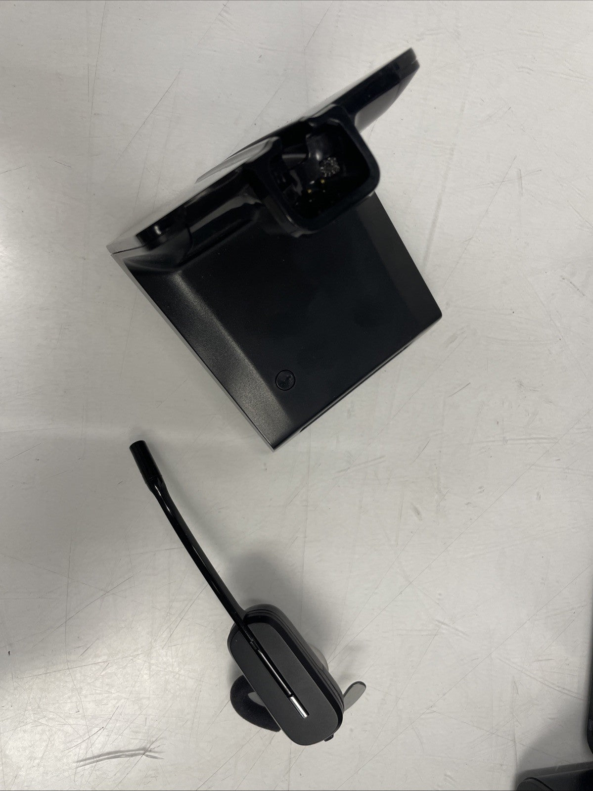 4X Plantronics C054 Headset Charging Base w Phone and 3X AC +