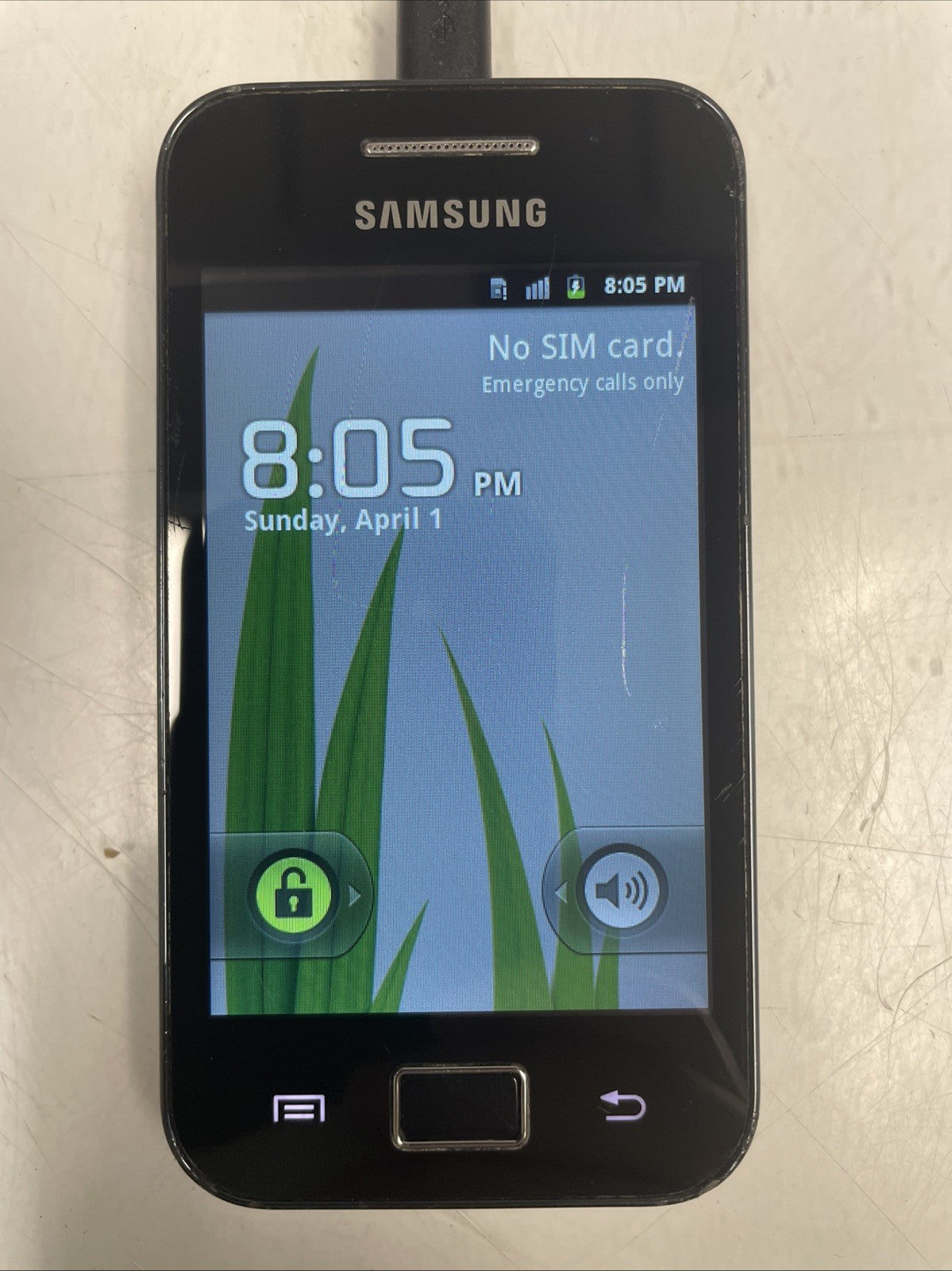 🔥 Galaxy Ace GT-S5830D 154M Smartphone Craked Screen Carrier:Telus +