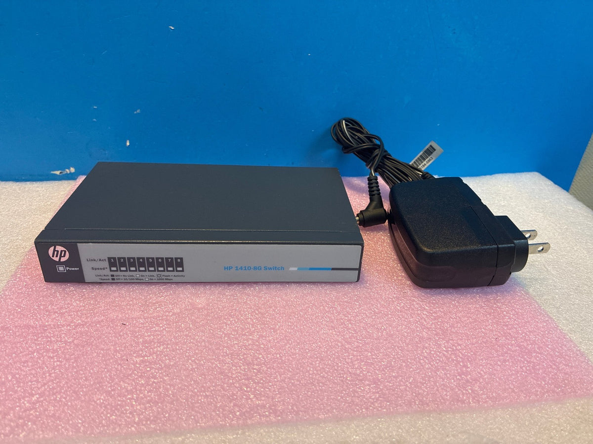 🔥 HP 1410-8G J9559A 8-Port Gigabit Unmanaged Desktop Switch