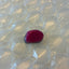 🔥 Natural Ruby Cabochon Loose Gemstone Freeform Oval Deep Red approx 5g