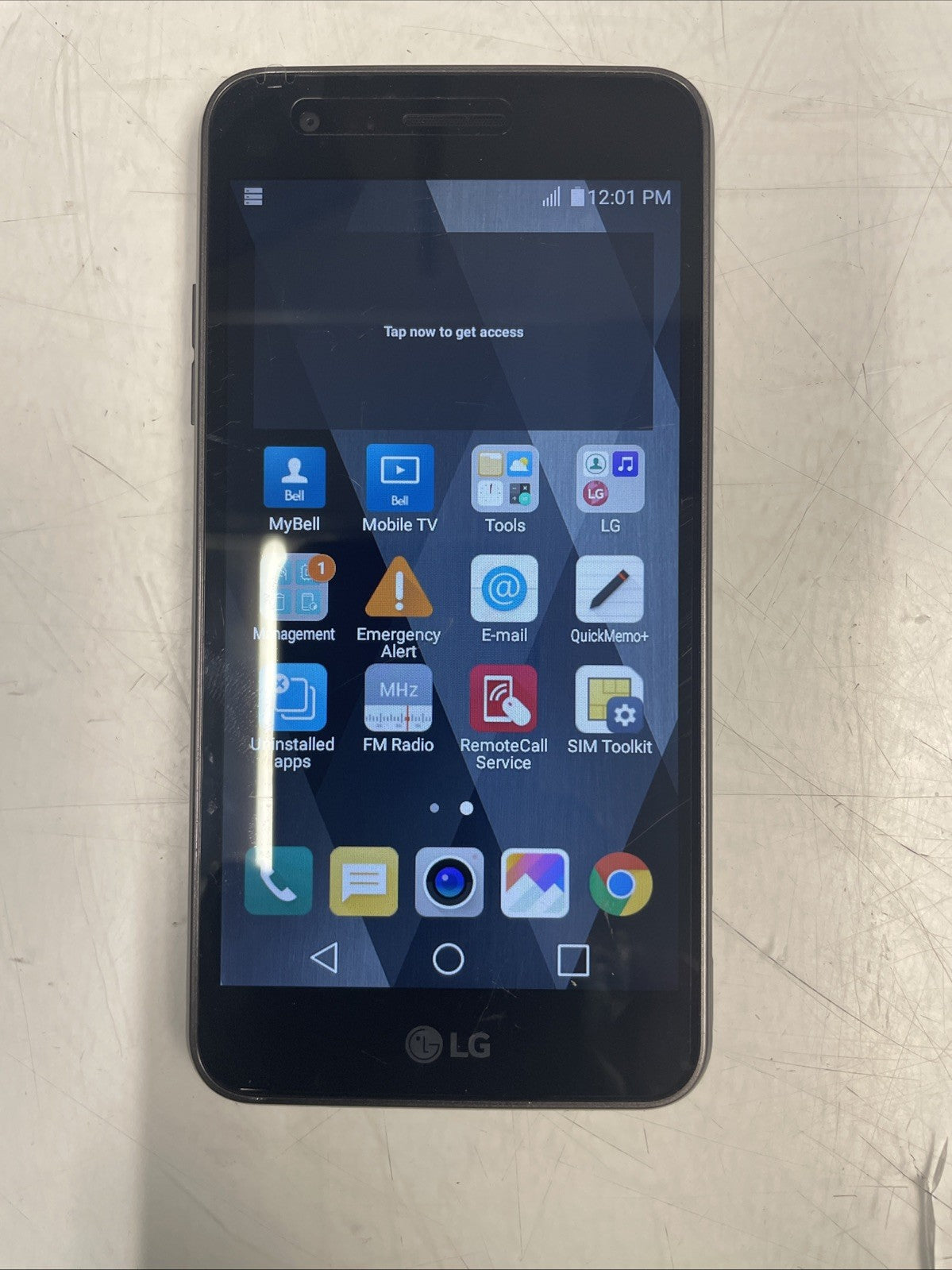 🔥Grade A  LG K4 2017  8GB CELL PHONE Carrier:Bell +