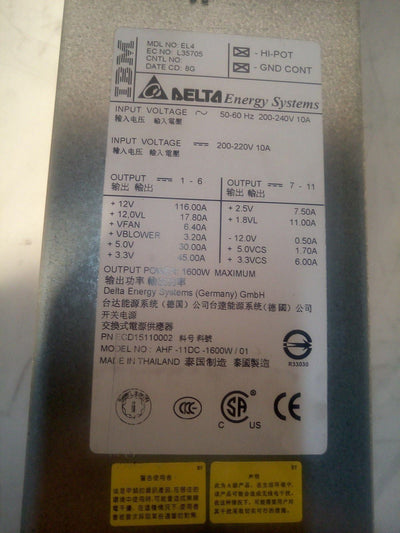 ----- LOT OF 2 IBM 9117-MMA 8234-EMA P570  AC PSU  AHF-11DC-1600W /01 44V3086 @@
