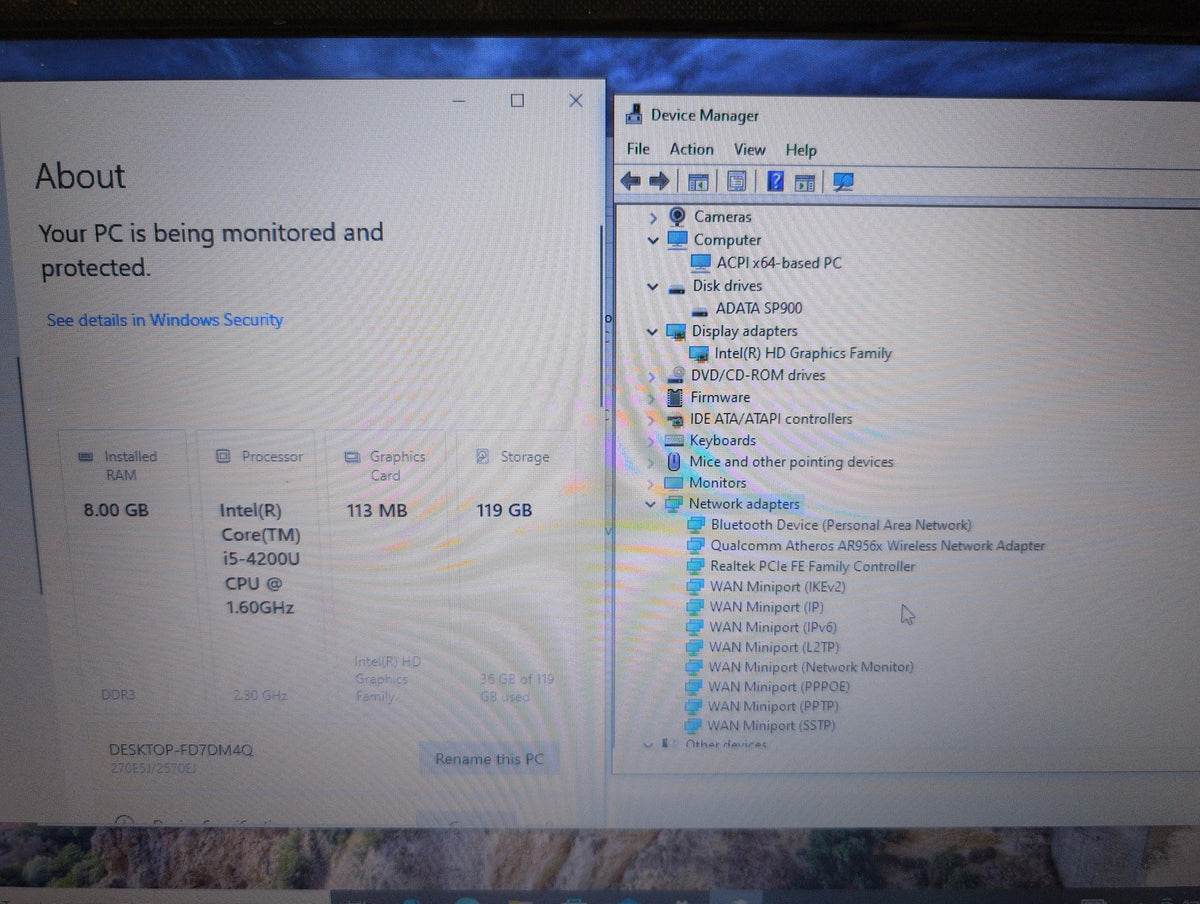 🎸 Samsung NT270E5R 270E 15.6in Laptop i5-4200U 8GB 120GB SSD Win10 READ