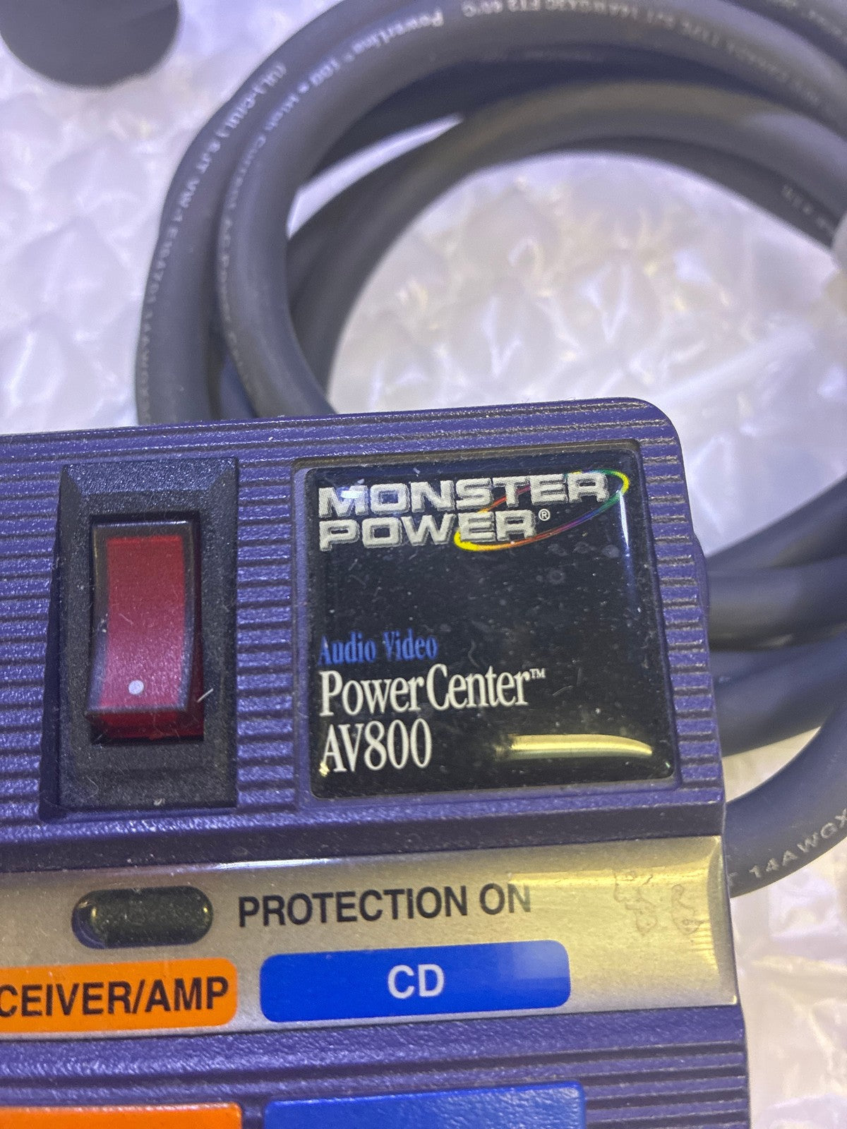 🔥 Monster Power AV800 Audio Video PowerCenter 8-Outlet Surge Protector
