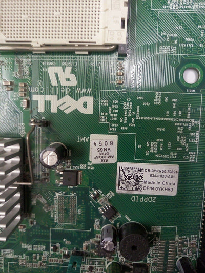 -2x  Dell Optiplex 580 SFF Mainboard 0YKH50-70821 SOCKET AM3 @@@