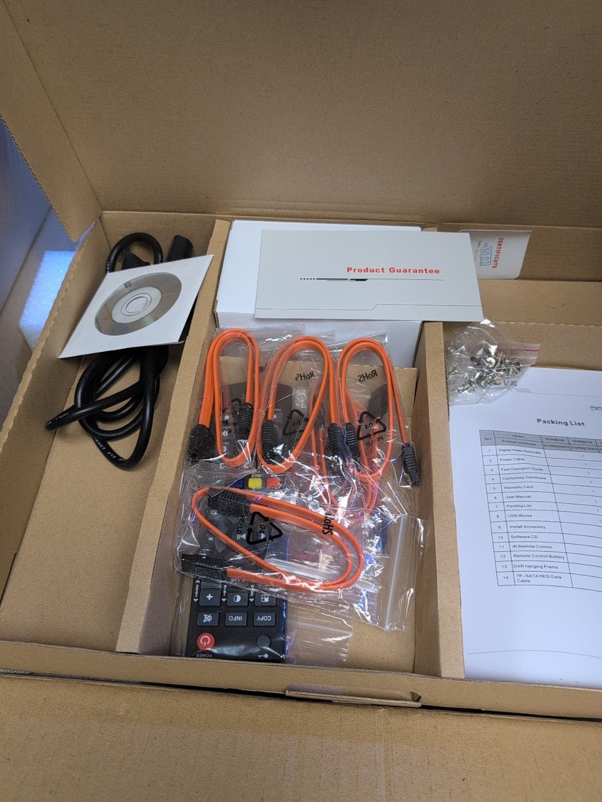 NEW GW Security GW-3008HD 8CH Digital Video Recorder DVR Security SYSTEM -