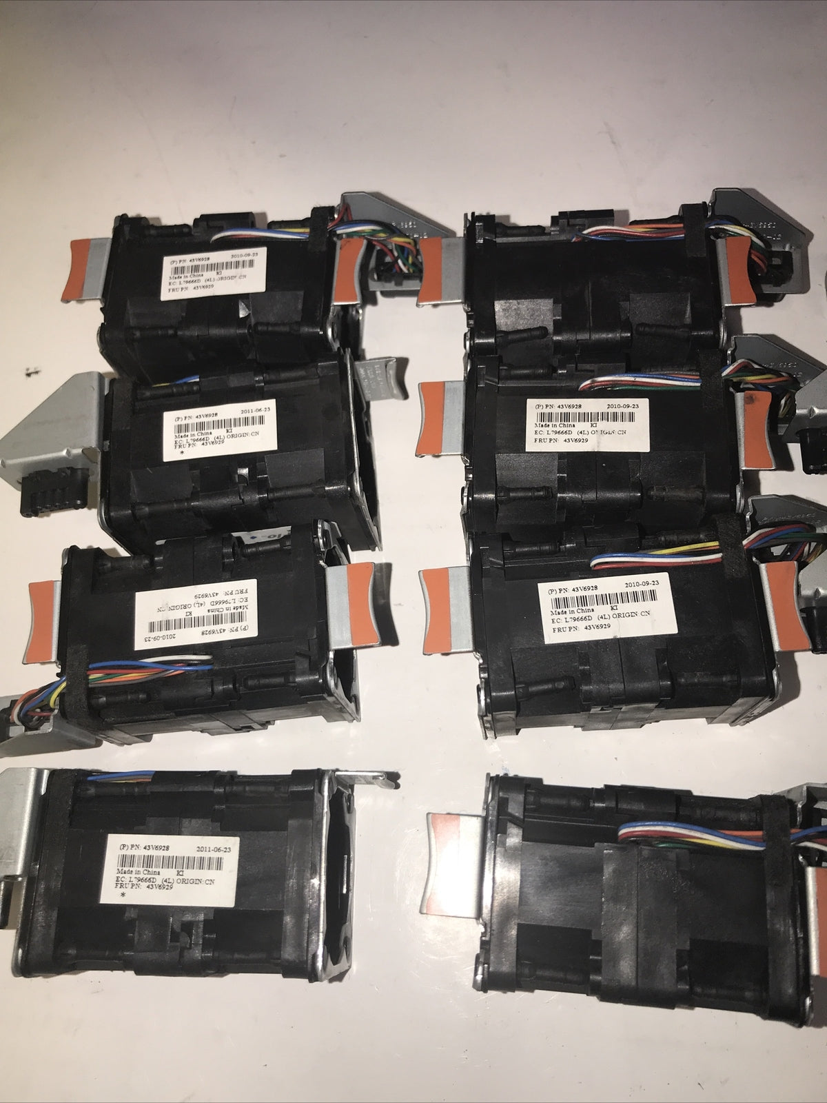 Lot of 12 IBM X3550 M2 M3 Cooling Fan Nidec R40W12BS2CA-57A05 43V6928 43V6929