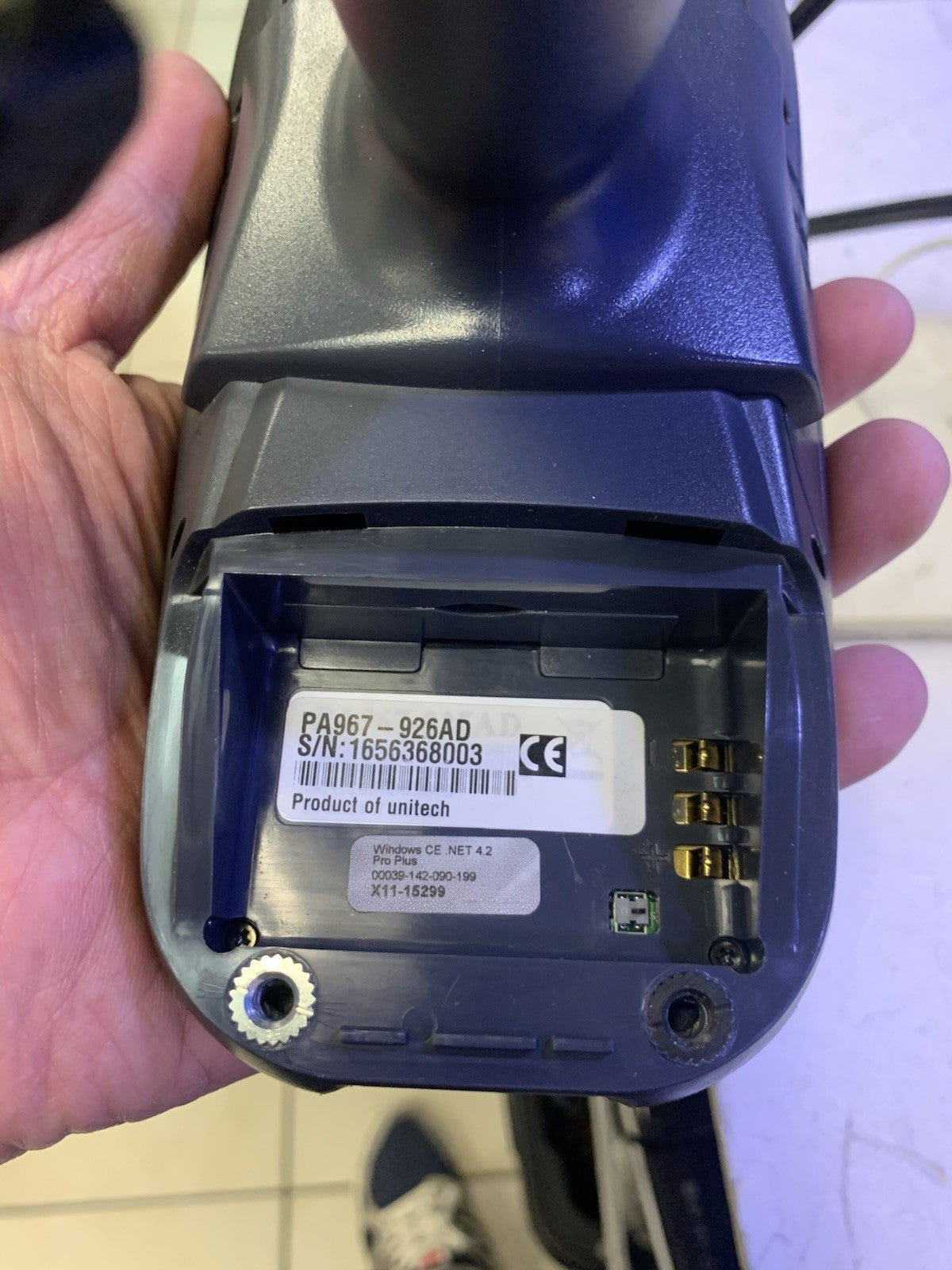 🔥 Unitech PA967 Data Collection Terminal  (dead battery) + charger