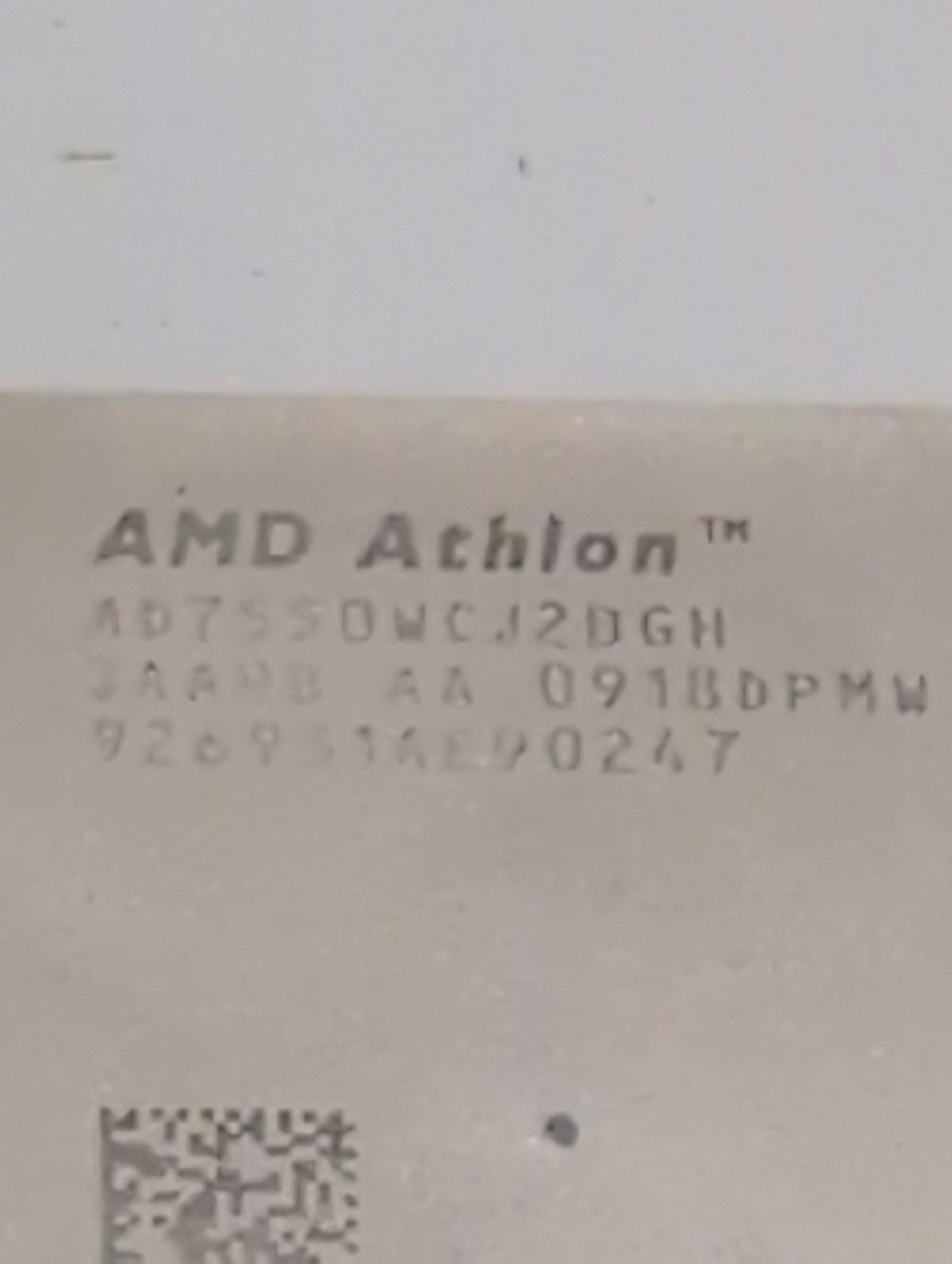 🎸 AMD Athlon Dual Core AD7550WCJ2BGH Desktop CPU Processor Socket AM2+ PGA