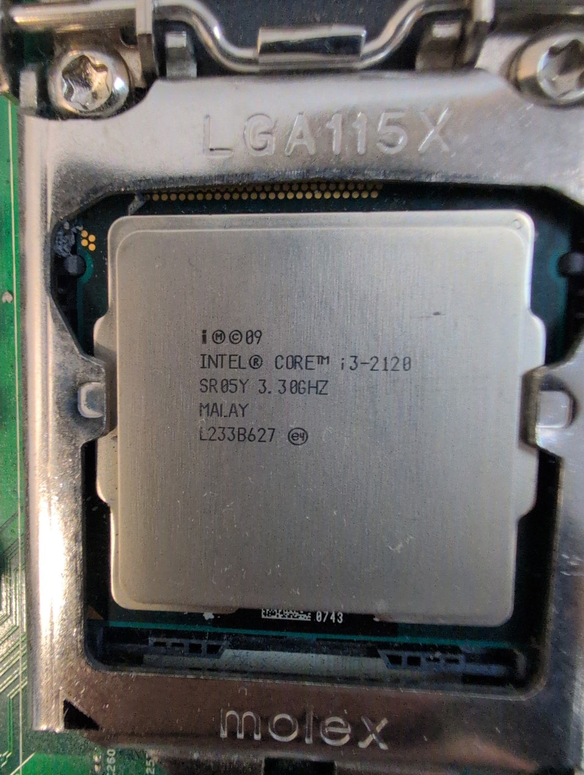 🎸 Dell H61R PB0520 SFF Motherboard LGA1155 w/ Intel Core i3-2120 CPU 3.3GHz