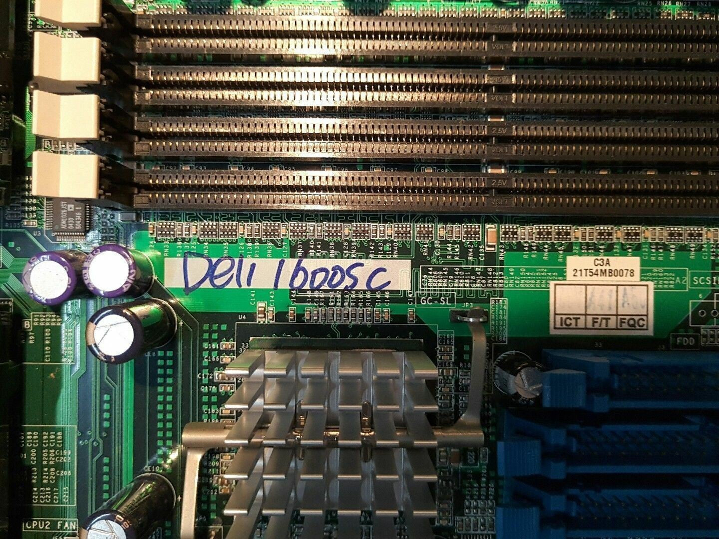 - Dell T3006 PowerEdge 1600SC System Board   533FSB