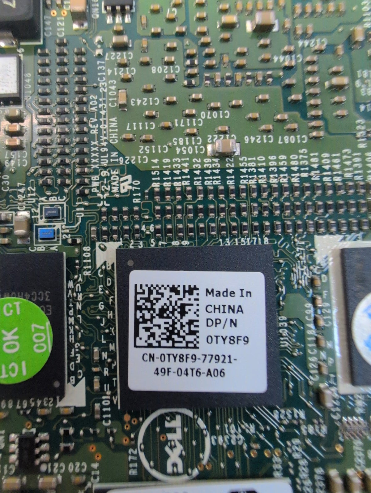 🎸 Dell PERC 0TY8F9 RAID Controller Card with Battery Backup Unit