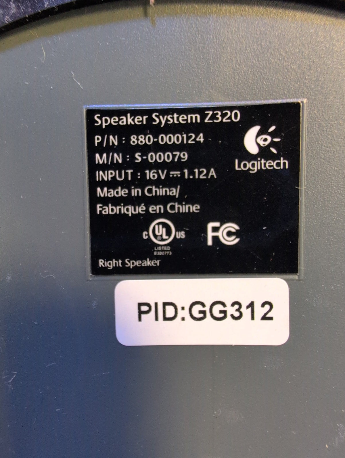 🎸 Logitech Z320 2.0 Stereo Computer Speaker System Black/Gray Wired Tested