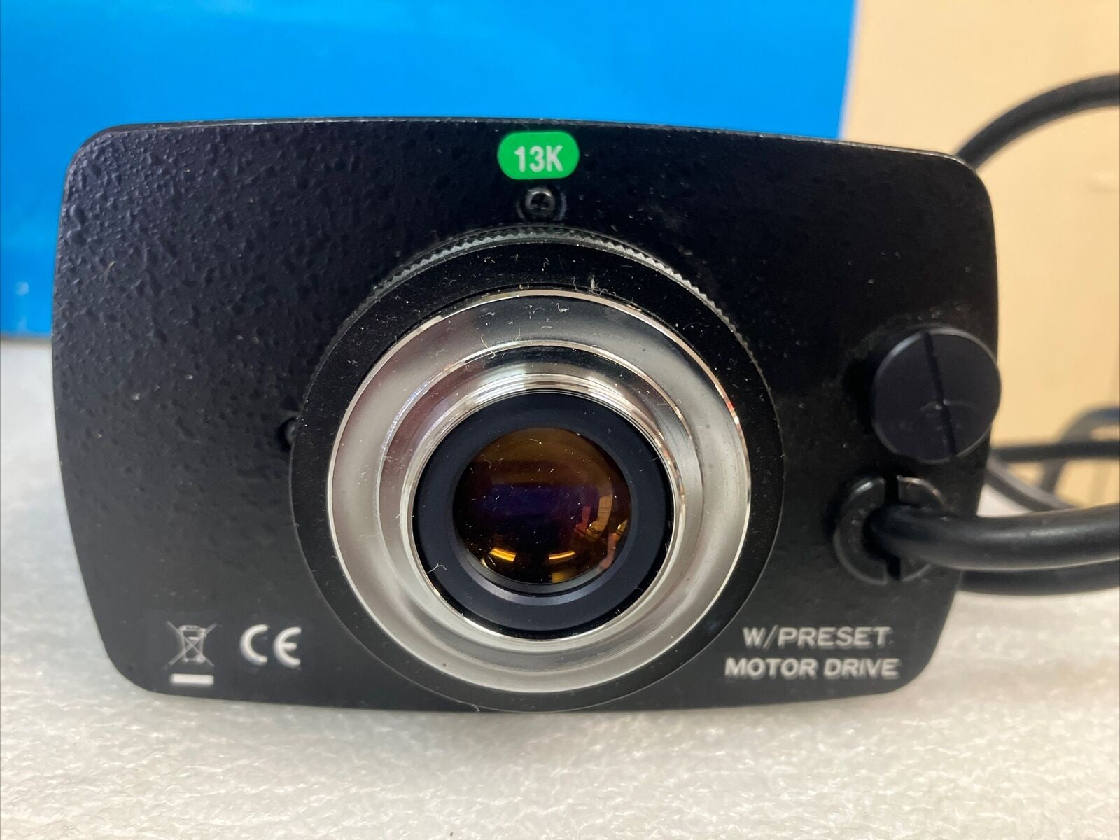 13K motor drive camera 19979 Preset TV Zoom Lens 1:1.2/12.5-75
