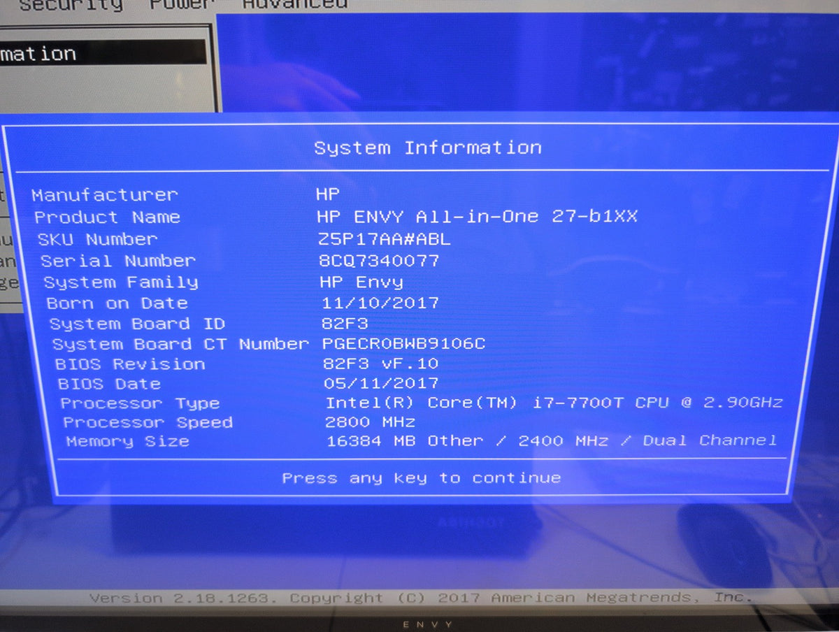 🎸 HP ENVY 27-b119 All-in-One 27" Desktop i7-7700T 16GB 1TB+128GB SSD Touch W10
