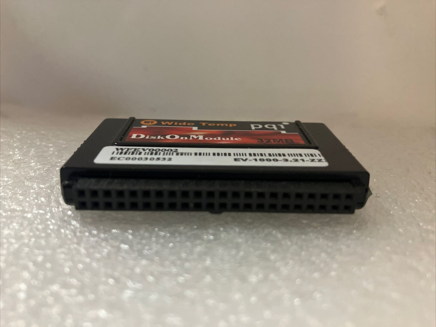Vintage Wide Temp  WFEV0002 DiskOnModule 32MB P/N: DG0032M44WD0 EV-100-3.21-ZZ ~