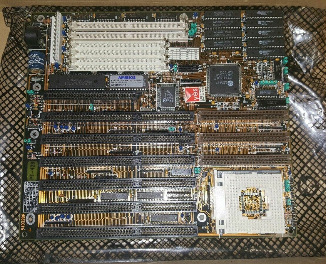  Pine PT-429 Socket 3 486 AT 486 Motherboard