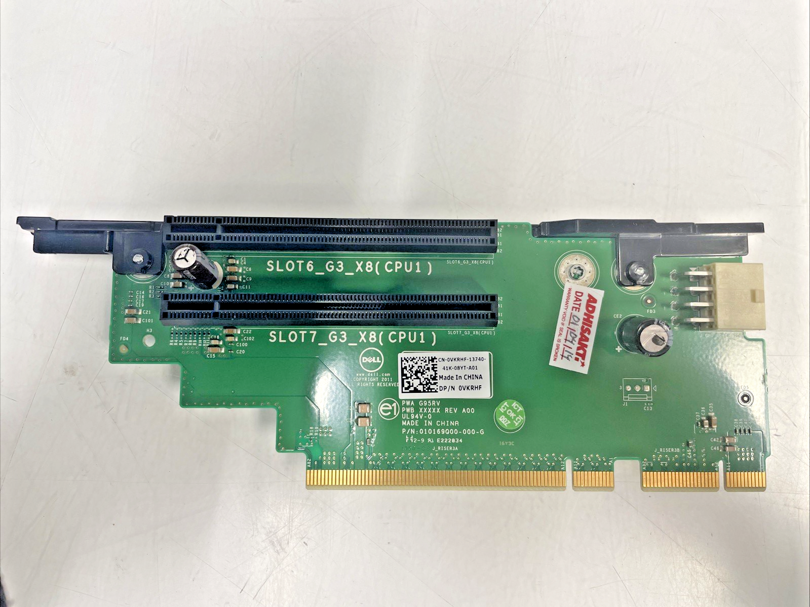 🔥Dell Dual PCIe Riser Card 0VKRHF for PowerEdge +