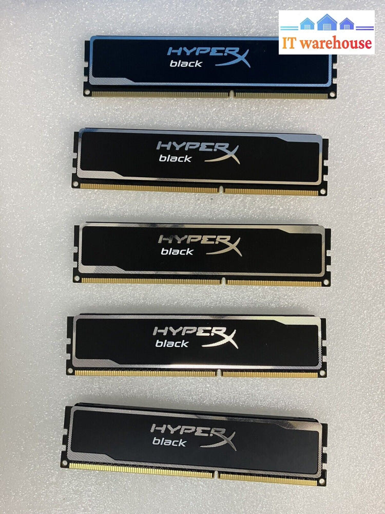 ~ (5x 4GB) KINGSTON HyperX FURY PC3-12800 DDR3-1600 KHX16C9B1BK2/8X Desktop RAM