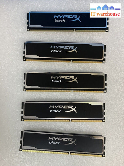 ~ (5x 4GB) KINGSTON HyperX FURY PC3-12800 DDR3-1600 KHX16C9B1BK2/8X Desktop RAM