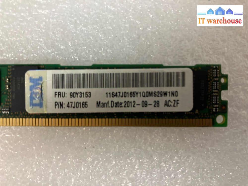 (5x 4GB) Samsung PC3-12800R REG RDIMM M392B5270DH0-CK0 Server Memory 90Y3153 ~