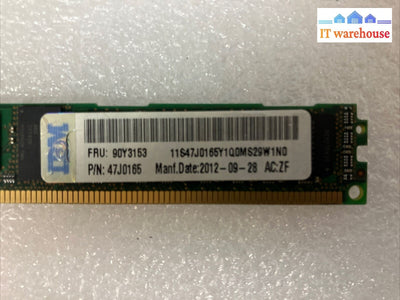 (5x 4GB) Samsung PC3-12800R REG RDIMM M392B5270DH0-CK0 Server Memory 90Y3153 ~